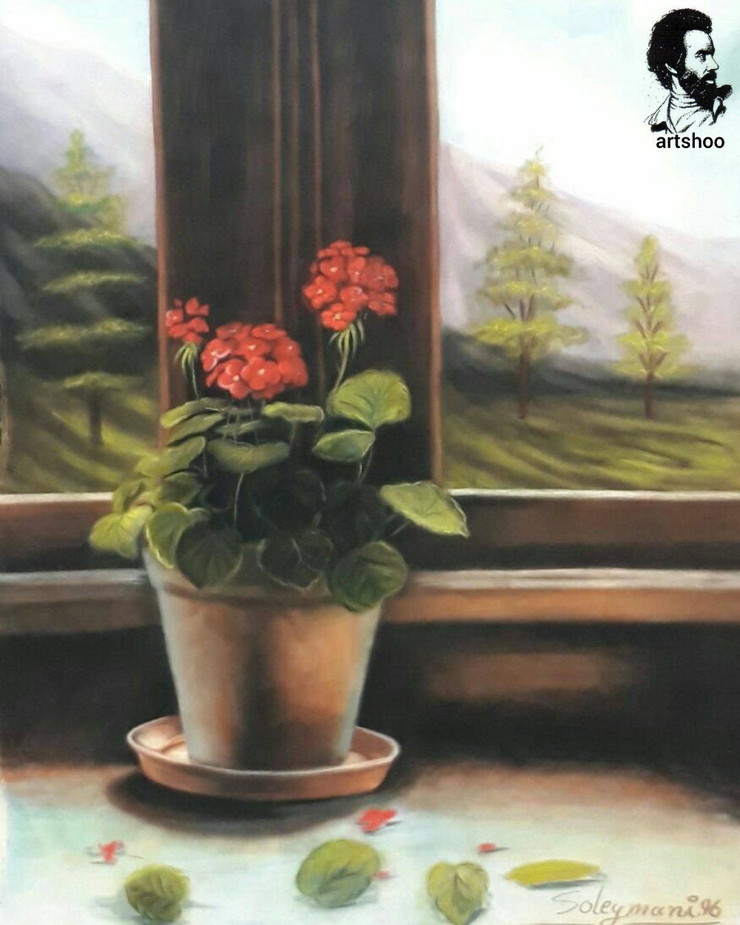 نقاشی پاستل